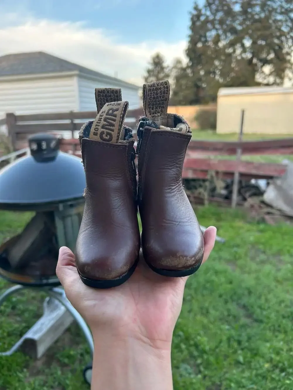 Botines GMR brown leather